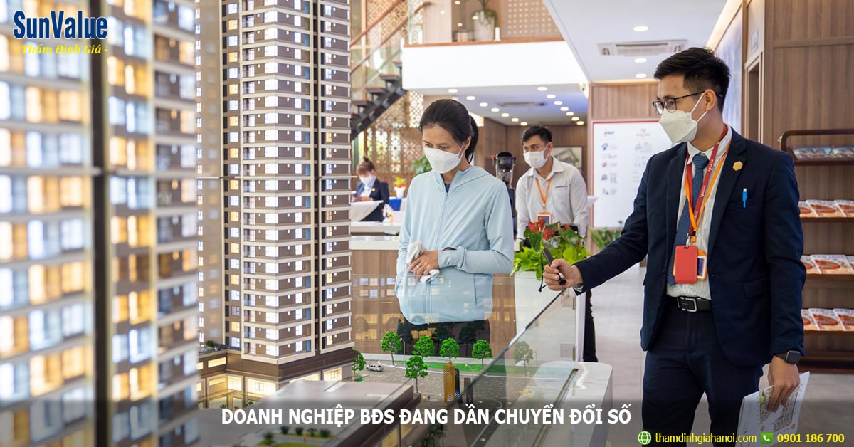 Doanh nghiệp bất động sản đang dần chuyển đổi số