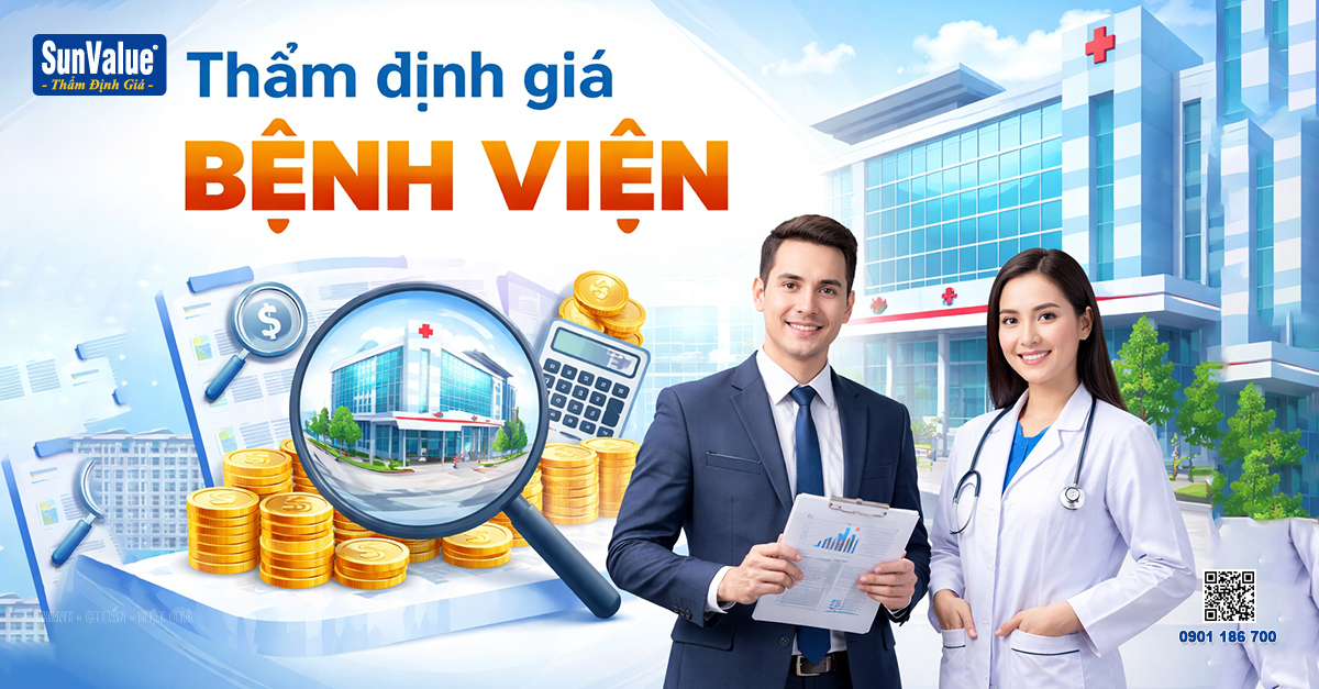 CHI PHÍ THẨM ĐỊNH GIÁ BỆNH VIỆN, PHÒNG KHÁM NĂM 2026: CẬP NHẬT MỚI NHẤT