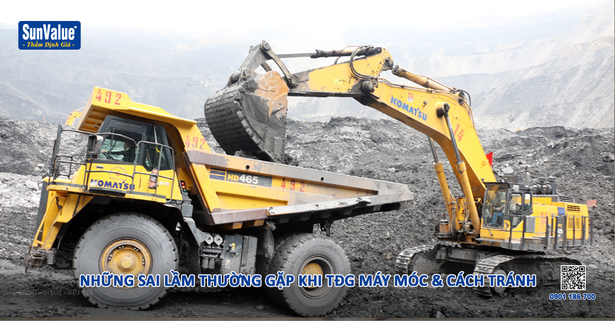 Những sai lầm thường gặp khi thẩm định giá máy móc & cách tránh