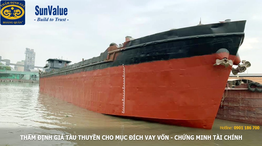 THẨM ĐỊNH GIÁ TÀU THUYỀN CHO MỤC ĐÍCH THẾ CHẤP VAY VỐN NGÂN HÀNG