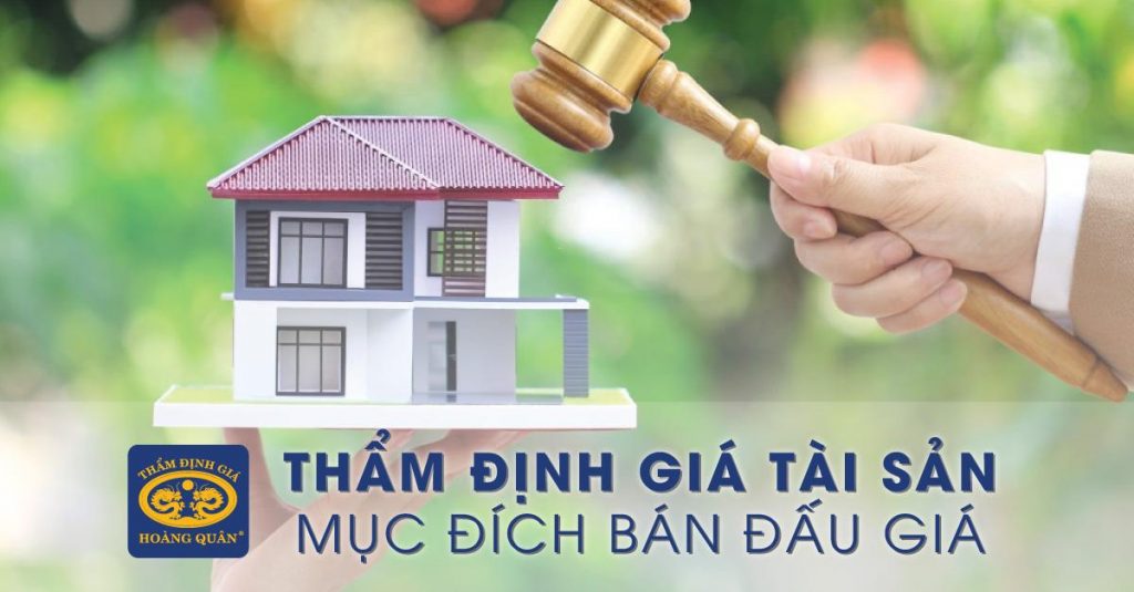 thẩm định giá mục đích bán đấu giá, xác định giá khởi điểm