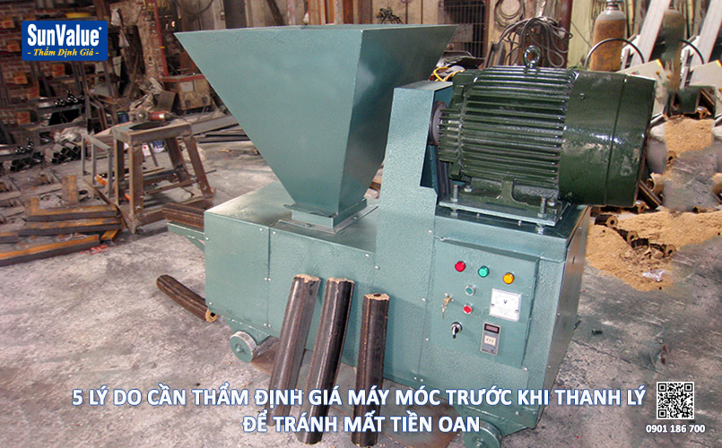 định giá máy móc, thiết bị máy móc, thẩm định giá dây chuyền, định giá thanh lý