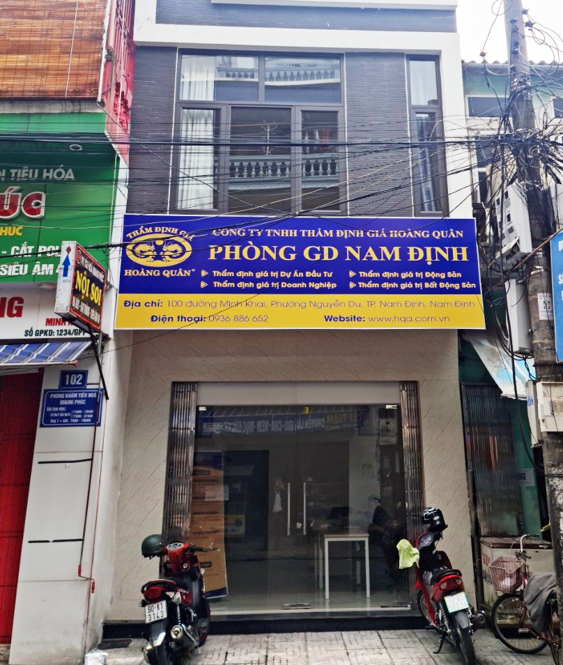 Thẩm định giá Hoàng Quân – PGD Hà Nam thông báo đổi địa chỉ mới