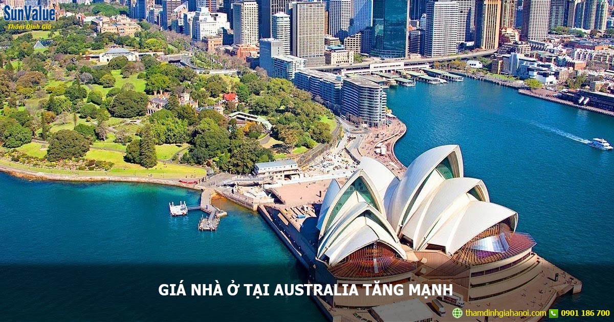 Giá nhà ở tại Australia tăng mạnh, vượt quá thu nhập của người dân