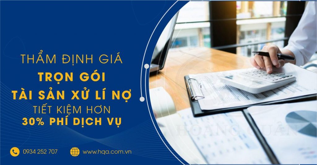 DỊCH VỤ THẨM ĐỊNH GIÁ BẤT ĐỘNG SẢN TRỌN GÓI