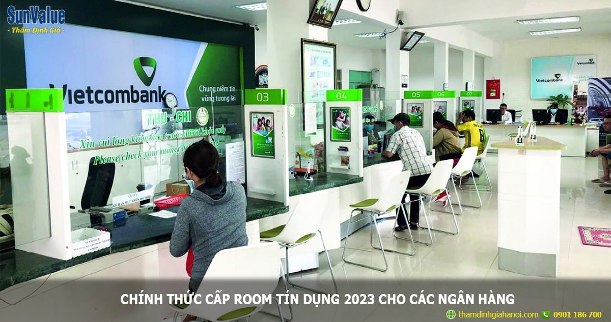 cấp room tín dụng ngân hàng, room tin dung 2023, chi tieu tang truong tin dung