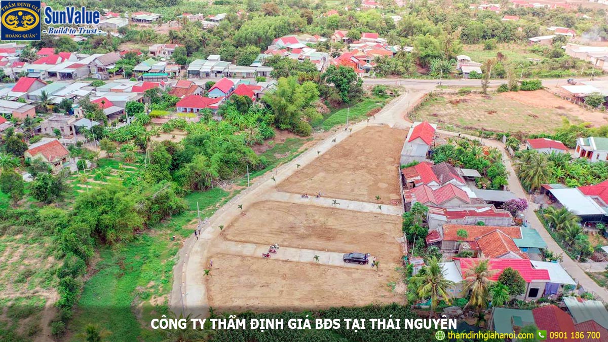 cong ty dinh gia bds thai nguyen, don vi tham dinh gia thai nguyen, cty tham dinh gia 