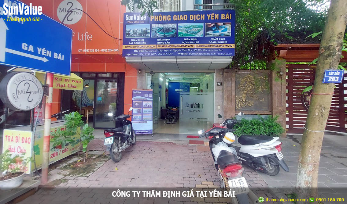 cong ty tham dinh gia tai Yen Bai, định giá Yên Bái