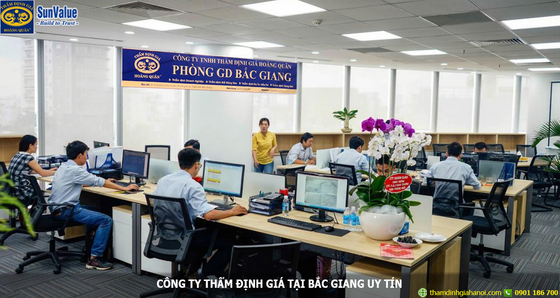 công ty tham dinh gia, tham dinh gia hoang quan, pgd bac giang