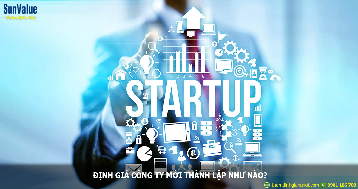 định giá công ty mới thành lập, định giá startup, doanh nghiệp startup