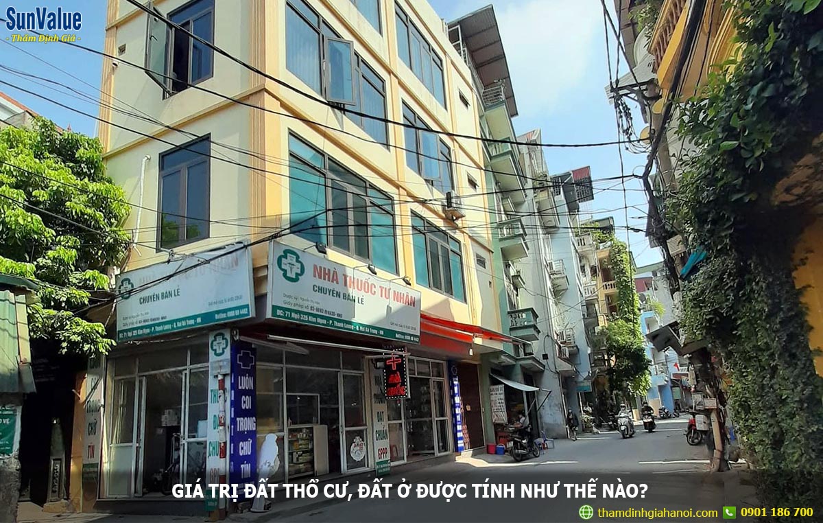 đất thổ cư là gì, định giá đất thổ cư, xác định giá trị đất ở nông thôn 2