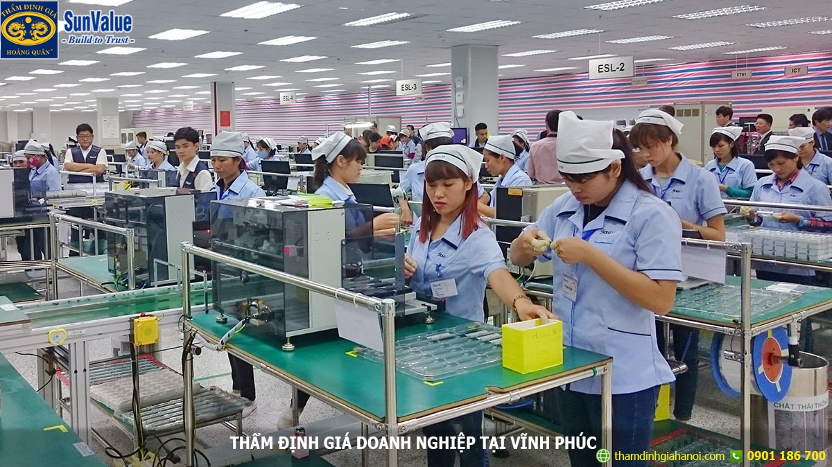 dinh gia doanh nghiep vinh phuc, thẩm định giá tại Vĩnh Phúc, công ty thẩm định giá