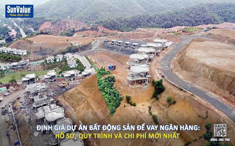 thẩm định giá dự án bất động sản, định giá dự án, vay vốn ngân hàng, thẩm định giá đất