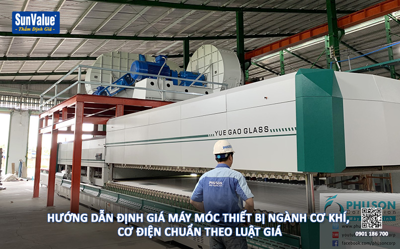 thẩm định giá máy móc cơ điện, định giá máy móc, huong dan dinh gia, may moc thiet bi