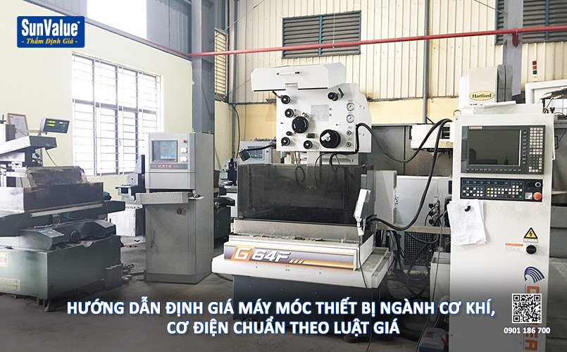thẩm định giá máy móc cơ điện, định giá máy móc, huong dan dinh gia, may moc thiet bi