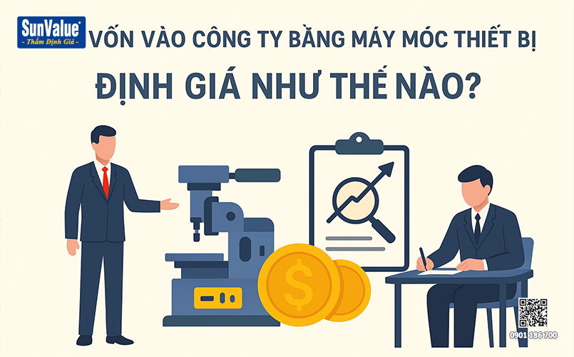 định giá tài sản góp vốn, thẩm định máy móc, định giá máy móc thiết bị, công ty định giá
