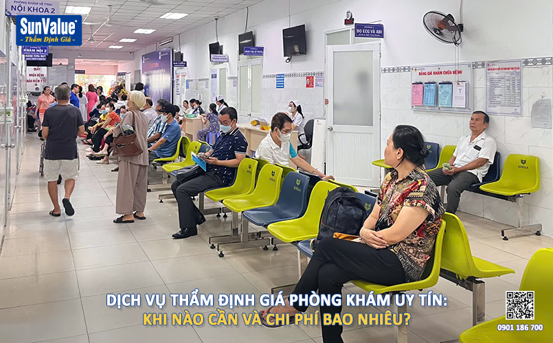 thẩm định giá phòng khám, định giá bệnh viện, thẩm định giá cơ sở y tế, xác định giá trị y tế