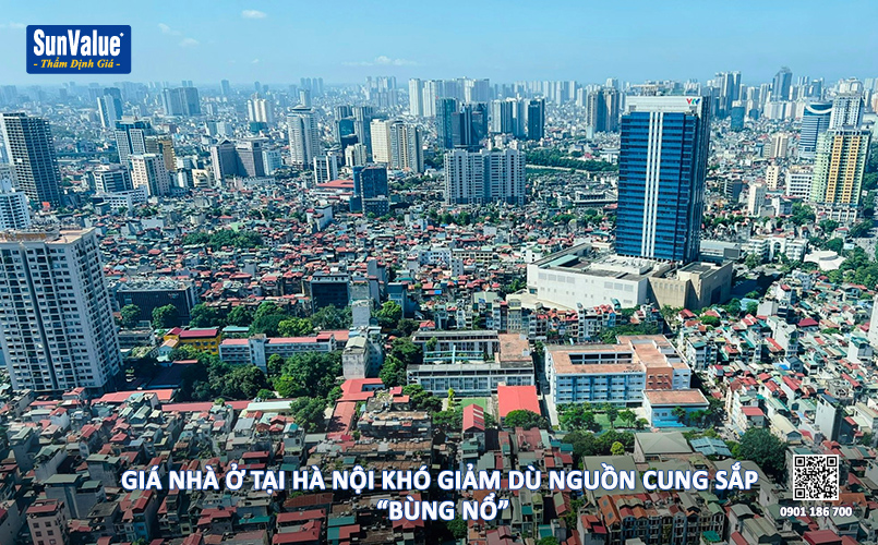 giá nhà ở Hà Nội, giá nhà Hà Nội, thẩm định giá nhà, dịch vụ thẩm định giá