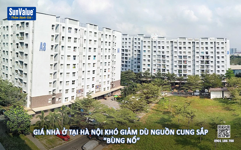 giá nhà ở Hà Nội, giá nhà Hà Nội, thẩm định giá nhà, dịch vụ thẩm định giá