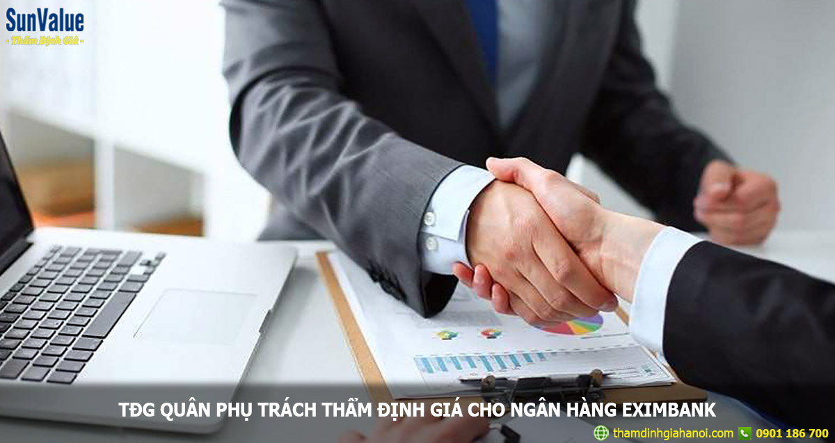 thẩm định giá hoàng quân, ngân hàng eximbank, vay vốn ngân hàng, định giá ngân hàng eximbank