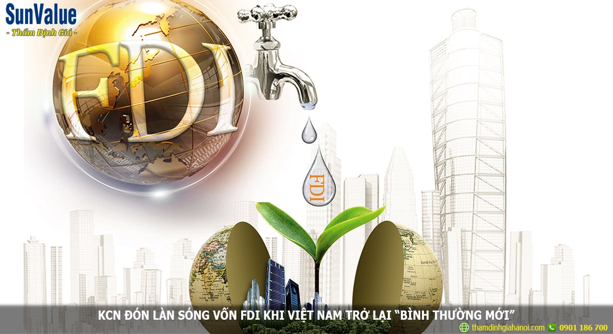 làn sóng fdi, vốn fdi, khu công nghiệp đón làn sóng fdi, doanh nghiep fdi