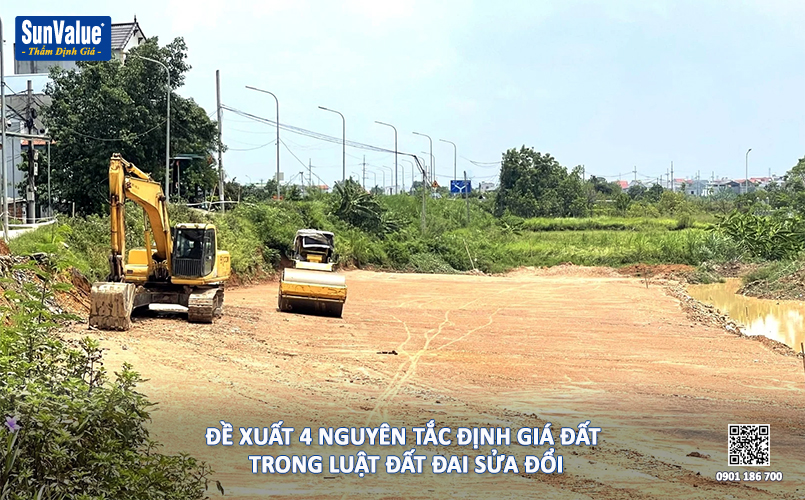 luật đất đai sửa đổi, thẩm định giá đất, công ty thẩm định giá