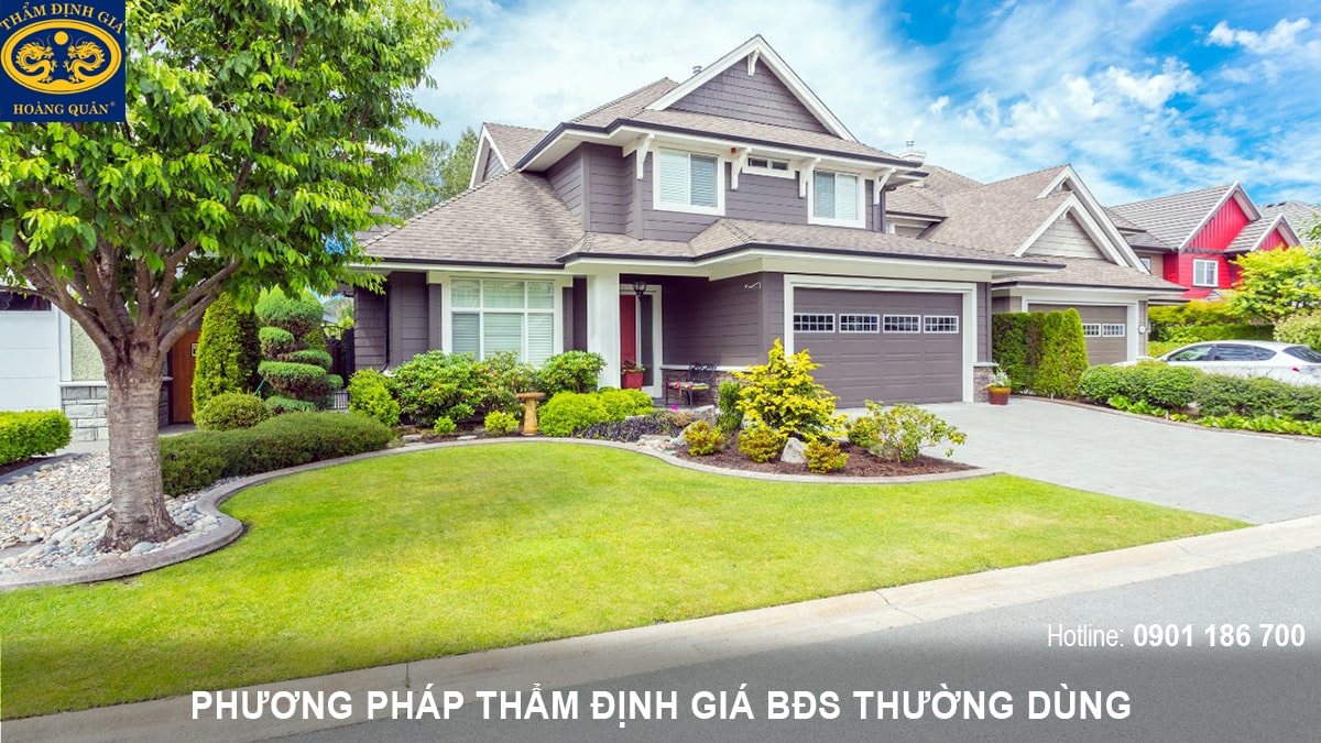 Phương pháp thẩm định giá thường dùng cho bất động sản 2