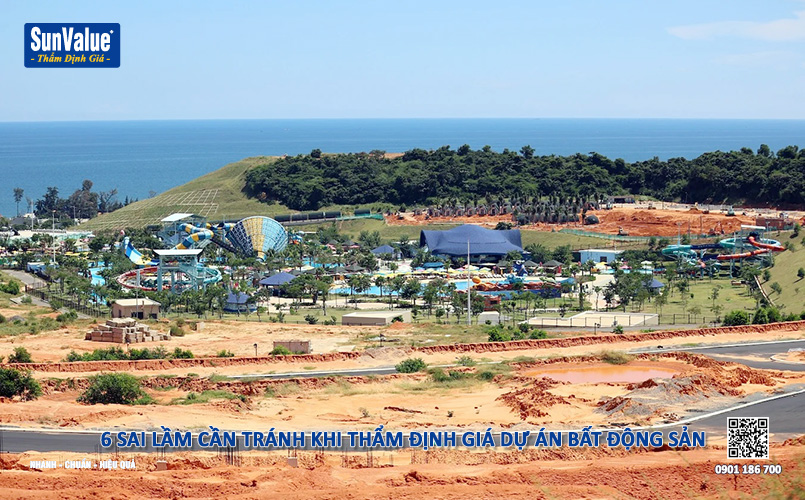 thẩm định giá dự án bất động sản, định giá dự án, sai lầm cần tránh khi định giá