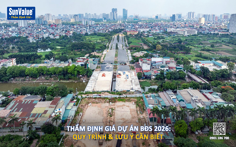 thẩm định giá dự án, định giá dự án bất động sản, thẩm định giá hoàng quân