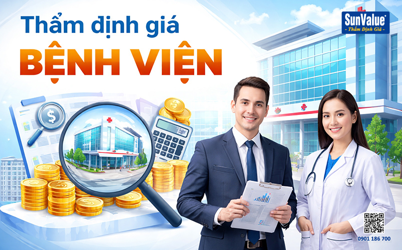 chi phí thẩm định giá bệnh viện, định giá phòng khám, chi phí thẩm định giá, công ty định giá