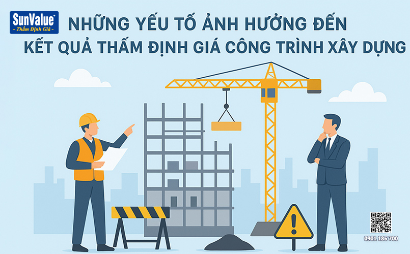 thẩm định giá công trình, công trình xây dựng, dịch vụ định giá dự án