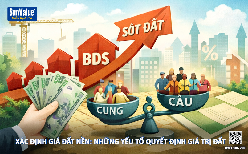 thẩm định giá đất, định giá bất động sản, tham dinh gia dat, xác định giá đất nền