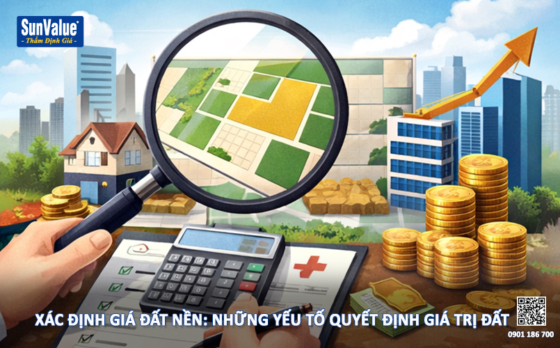 thẩm định giá đất, định giá bất động sản, tham dinh gia dat, xác định giá đất nền