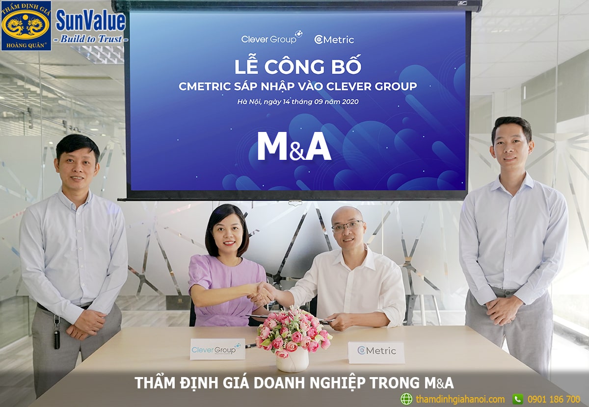 định giá doanh nghiệp trong m&a, mua bán sáp nhập doanh nghiệp, xác định giá trị doanh nghiệp mua bán