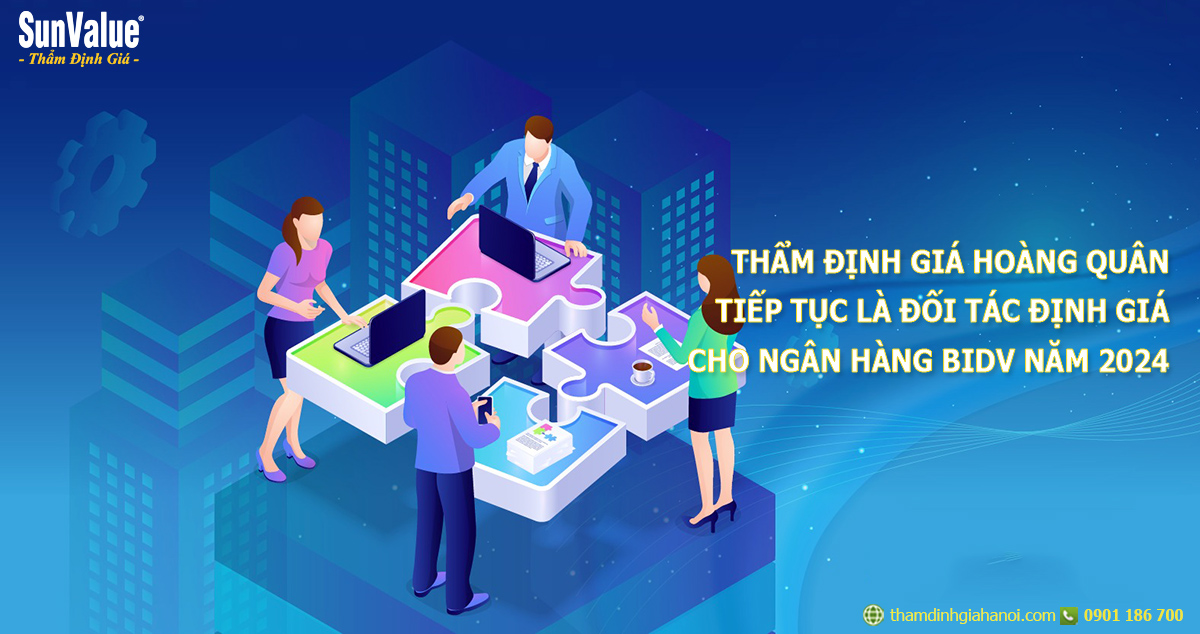 thẩm định giá hoàng quân, ngân hàng bidv, hợp tác thẩm định giá
