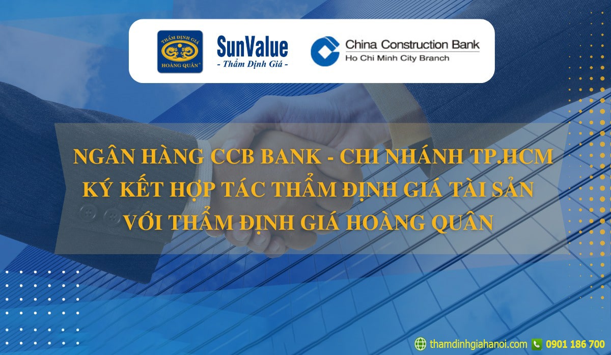 ngân hàng ccb, hợp tác định giá, thẩm định giá hoàng quân