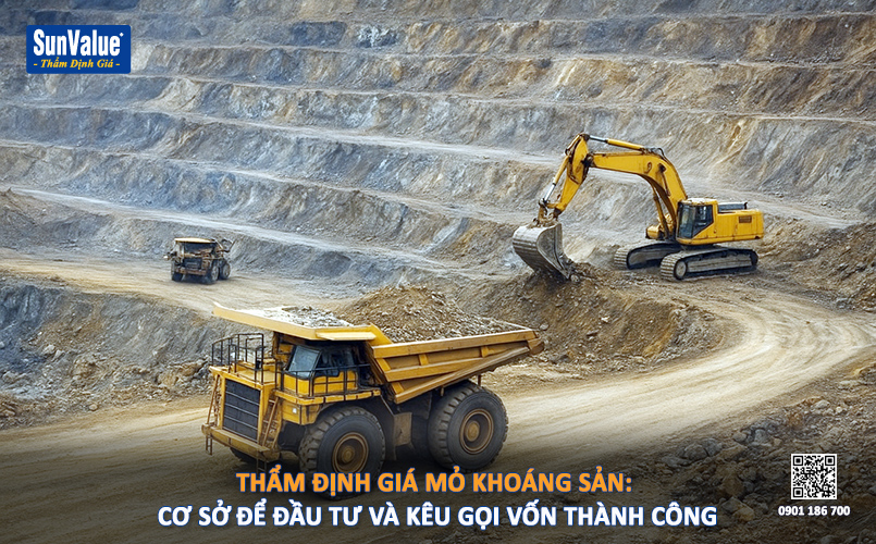 thẩm định mỏ khoáng sản, định giá dự án khai thác, định giá mỏ than, dịch vụ định giá mỏ quặng