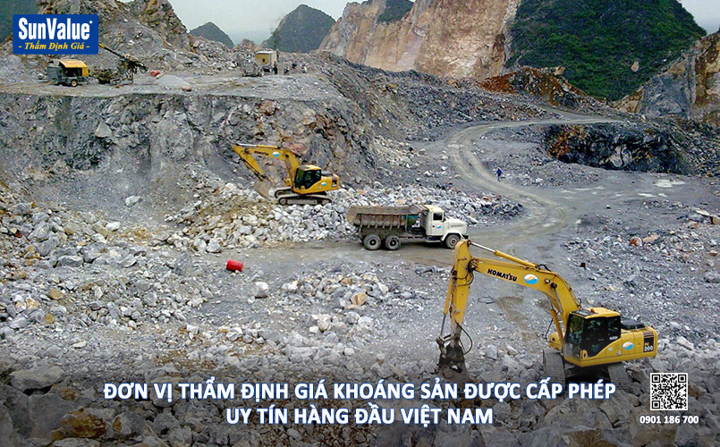 thẩm định giá mỏ khoáng sản, công ty thẩm định giá, định giá mỏ than, xác định giá mỏ đá