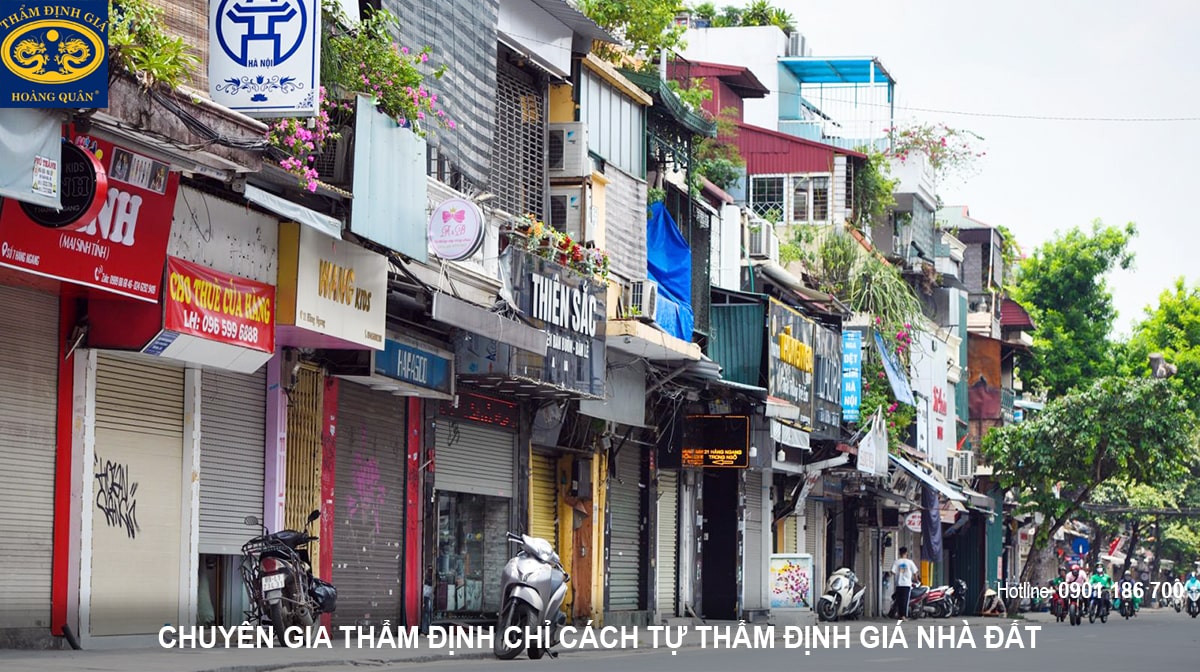 thẩm định giá nhà đất, định giá nhà phố, tự định giá nhà, cách thẩm định giá nhà, định giá bất động sản