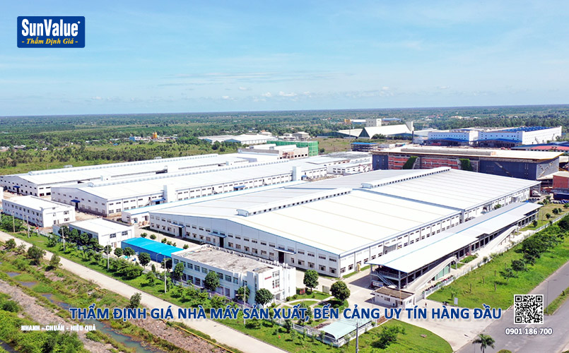 thẩm định giá nhà máy, định giá bến cảng, định giá dự án nhà máy, xác định giá trị dự án xây dựng
