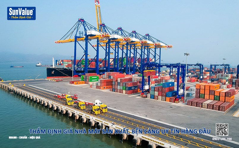 thẩm định giá nhà máy, định giá bến cảng, định giá dự án nhà máy, xác định giá trị dự án xây dựng