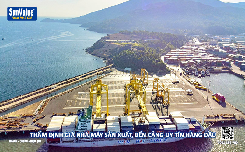 thẩm định giá nhà máy, định giá bến cảng, định giá dự án nhà máy, xác định giá trị dự án xây dựng