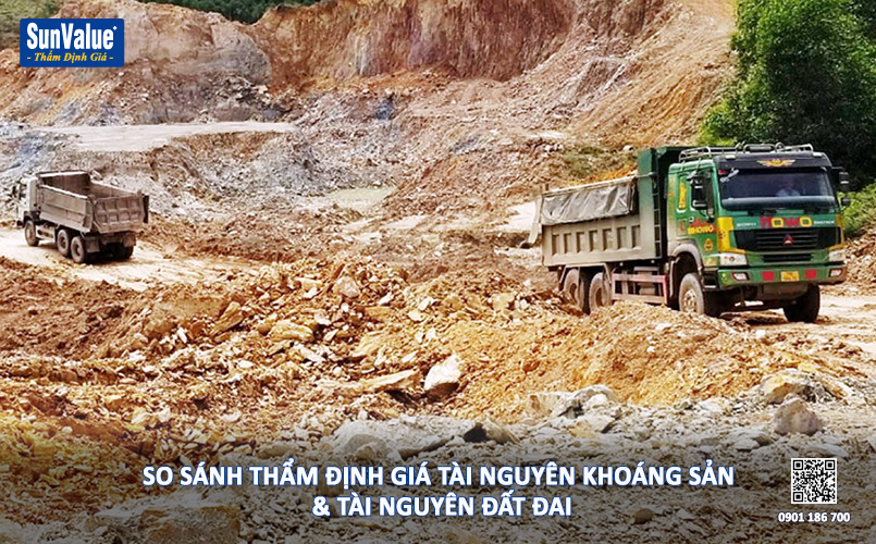 thẩm định giá tài nguyên đất đai, định giá mỏ khoáng sản, định giá đất, thẩm định giá tài nguyên