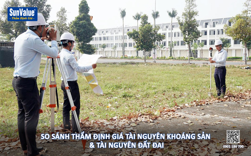 thẩm định giá tài nguyên đất đai, định giá mỏ khoáng sản, định giá đất, thẩm định giá tài nguyên