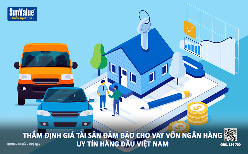 thẩm định giá tài sản đảm bảo, vay vốn ngân hàng, thẩm định giá hoàng quân, dịch vụ thẩm định giá