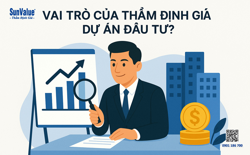 thẩm định giá dự án, du an bat dong san, vai tro tham dinh gia, định giá dự án đất