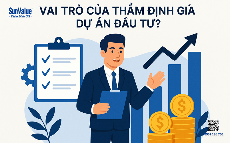 thẩm định giá dự án, du an bat dong san, vai tro tham dinh gia, định giá dự án đất